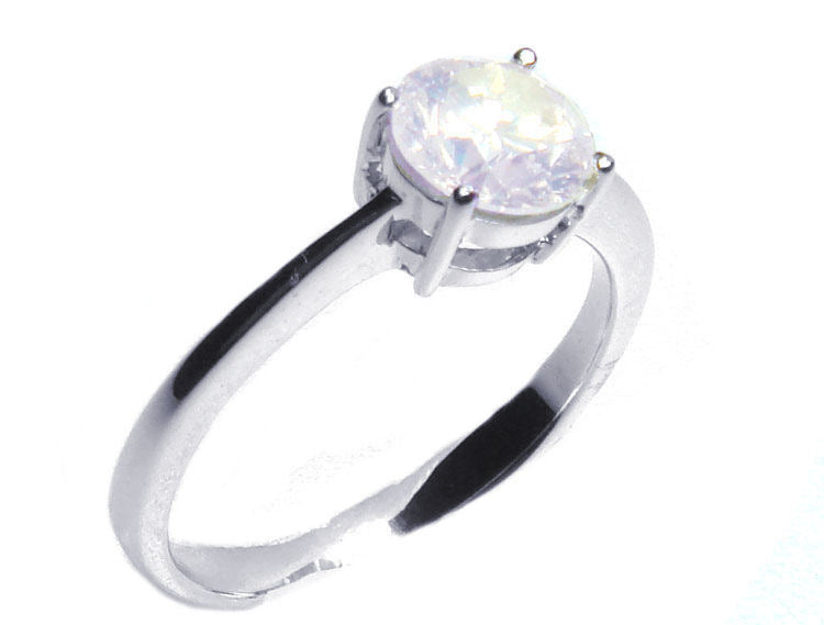 1.04ct Diamond Ring in 14K White Gold