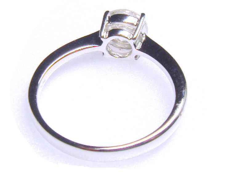 1.04ct Diamond Ring in 14K White Gold