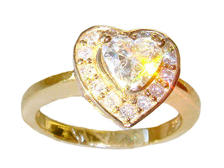 1.00ct Diamond Solitaire Ring in 14K Yellow Gold
