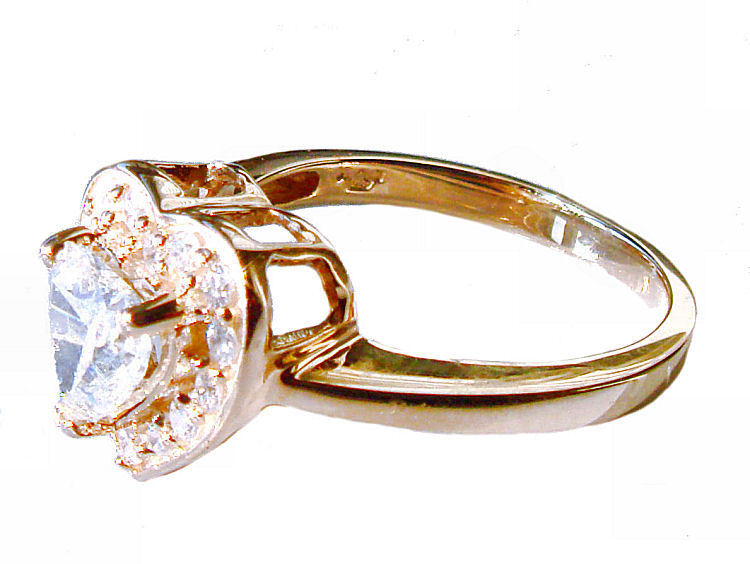 1.00ct Diamond Solitaire Ring in 14K Yellow Gold