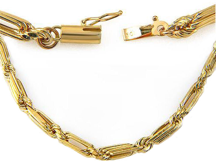 Twisted Necklace in 10K Yellow Gold