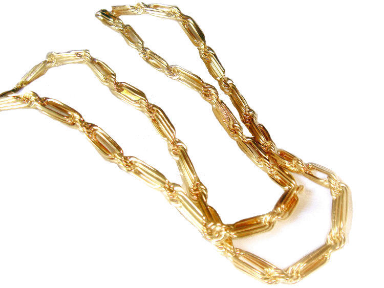 Twisted Necklace in 10K Yellow Gold