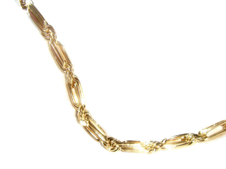 Twisted Necklace in 10K Yellow Gold