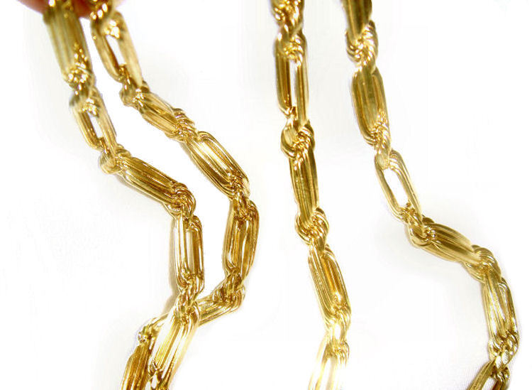 Twisted Necklace in 10K Yellow Gold