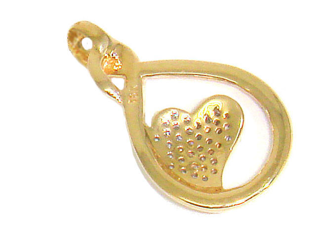 0.17ct Diamond Necklace in 18K Yellow Gold