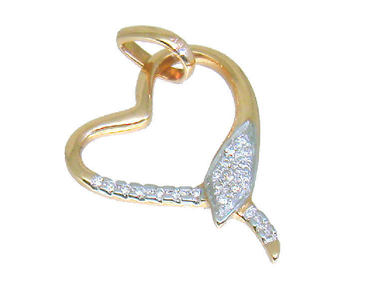 0.10ct Diamond Necklace in 18K Yellow Gold - Necklace Length (43.30cm)