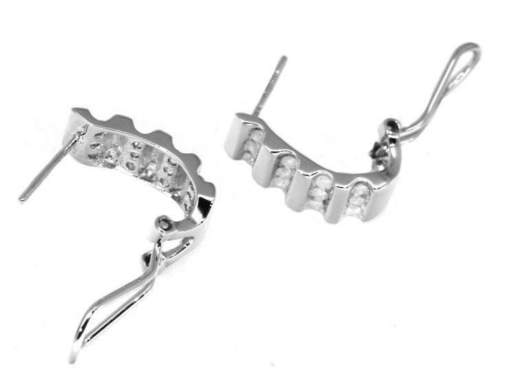 0.50ct Diamond Earrings in 10K White Gold