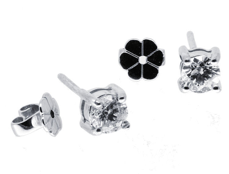 0.50ct Diamond Earrings in 14K White Gold