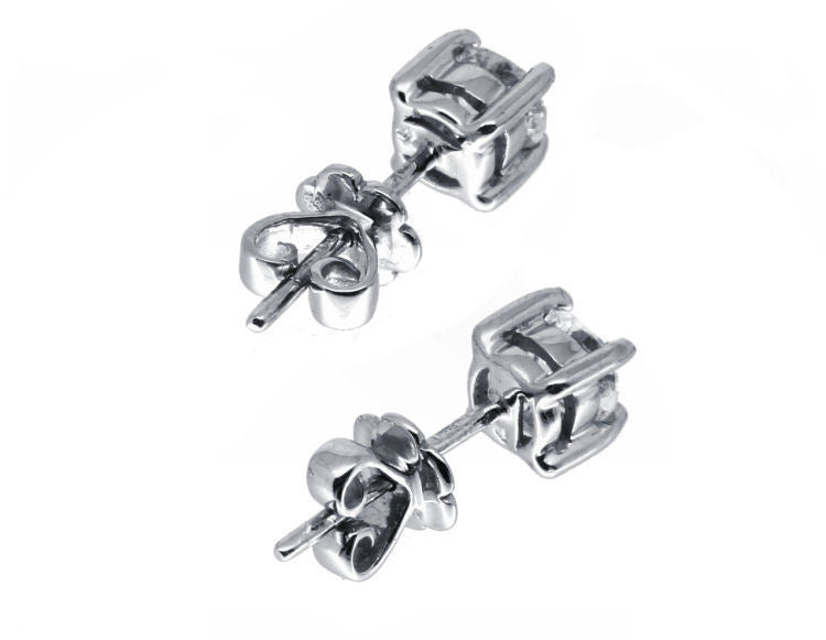 0.50ct Diamond Earrings in 14K White Gold