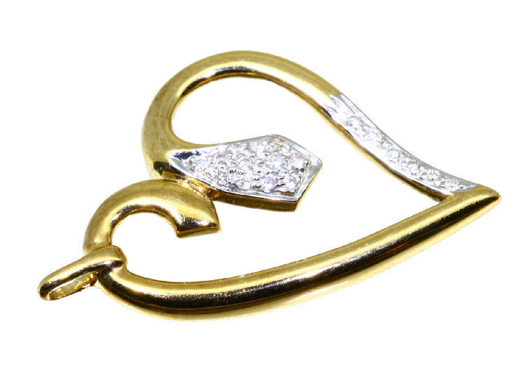0.10ct Diamond Necklace in 18K Yellow Gold - Necklace Length (42.00cm)