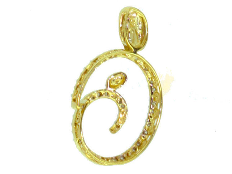0.10ct Diamond Necklace in 10K Yellow Gold