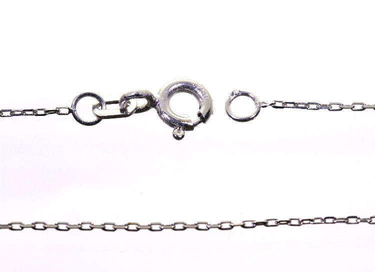 1.00ct Black & White Diamond Necklace in 18K & 14K White Gold