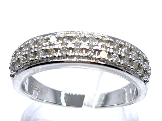0.51ctw Diamond Set in 18K White Gold Ring