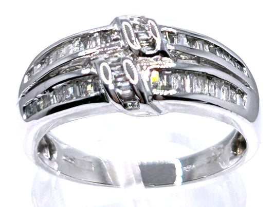 0.41ct Diamond Ring in 10K White Gold