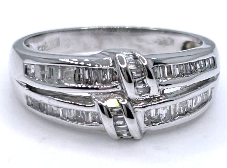 0.41ct Diamond Ring in 10K White Gold