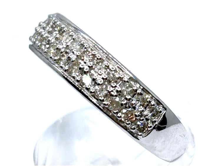 0.51ctw Diamond Set in 18K White Gold Ring