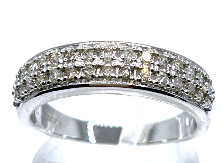 0.51ctw Diamond Set in 18K White Gold Ring