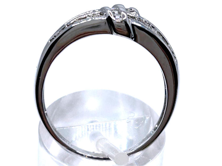 0.41ct Diamond Ring in 10K White Gold