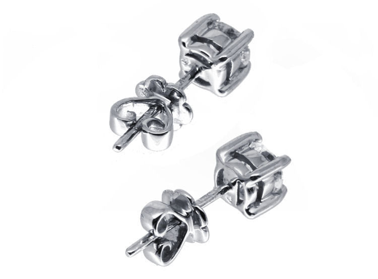 0.50ct Diamond Earrings in 14K White Gold