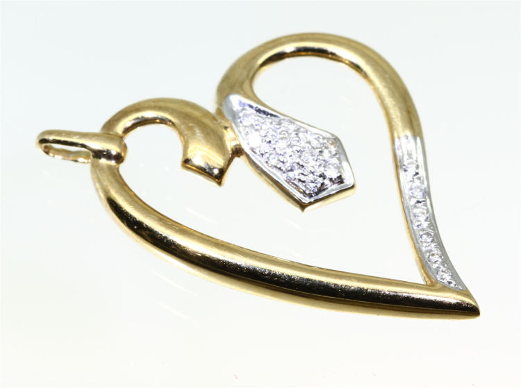 0.10ct Diamond Necklace in 18K Yellow Gold - Necklace Length (42.00cm)