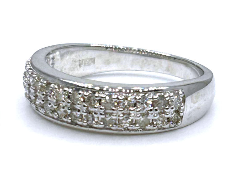 0.51ctw Diamond Set in 18K White Gold Ring