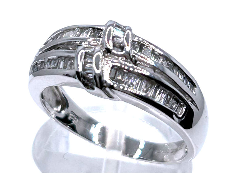 0.41ct Diamond Ring in 10K White Gold
