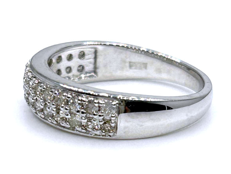 0.51ctw Diamond Set in 18K White Gold Ring