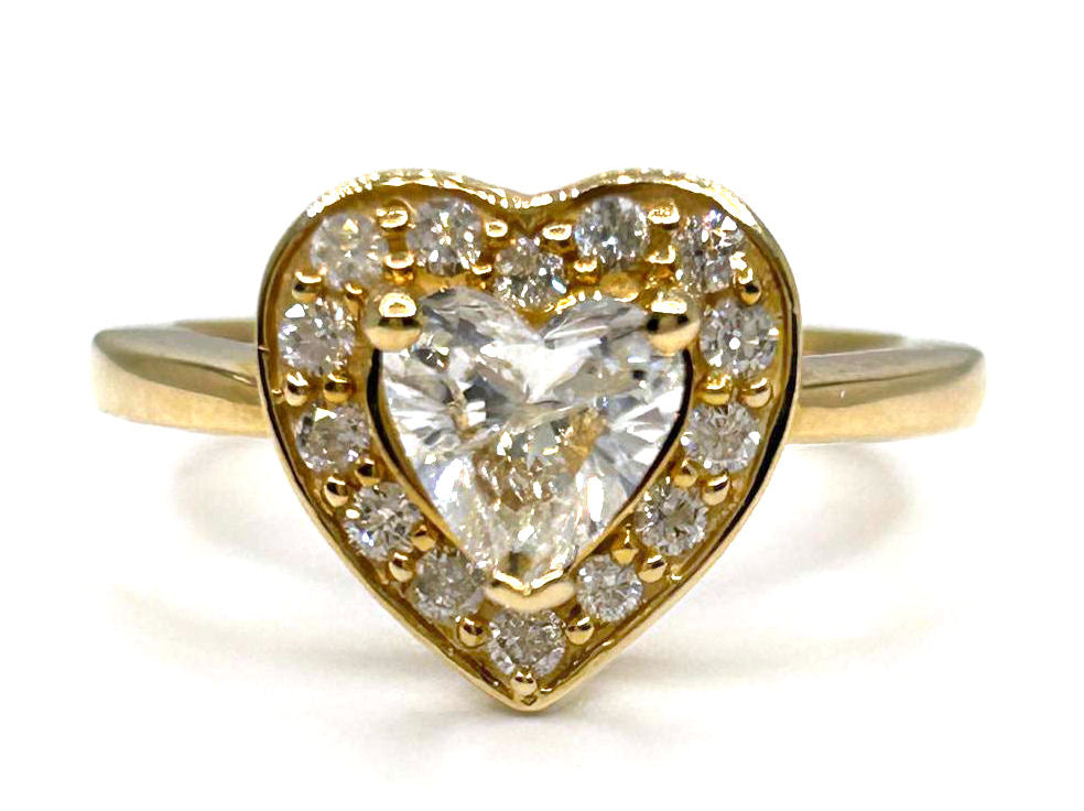 1.00ct Diamond Solitaire Ring in 14K Yellow Gold
