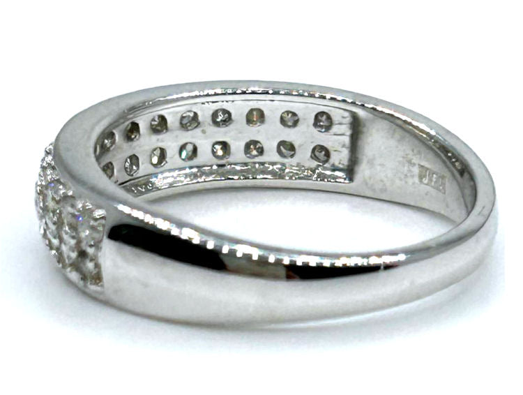 0.51ctw Diamond Set in 18K White Gold Ring