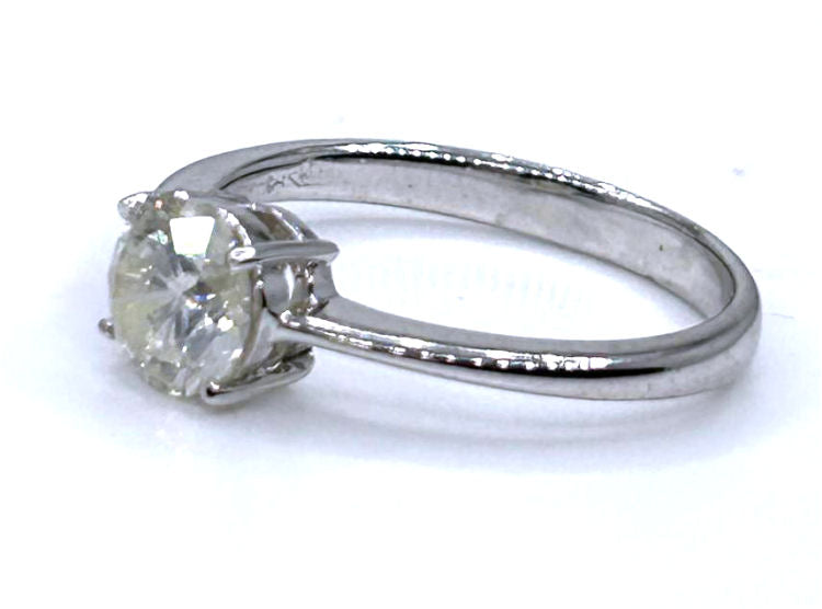 1.04ct Diamond Ring in 14K White Gold