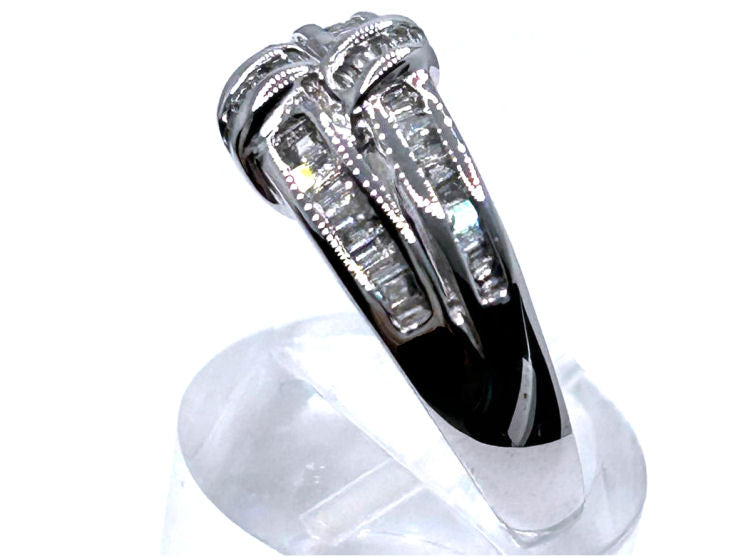 0.41ct Diamond Ring in 10K White Gold