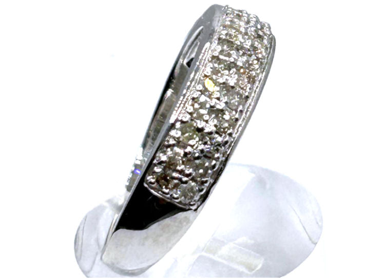 0.51ctw Diamond Set in 18K White Gold Ring