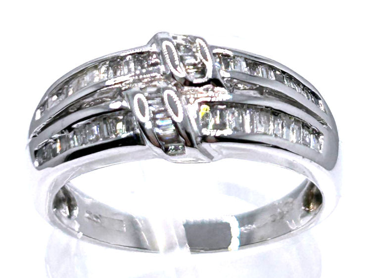 0.41ct Diamond Ring in 10K White Gold