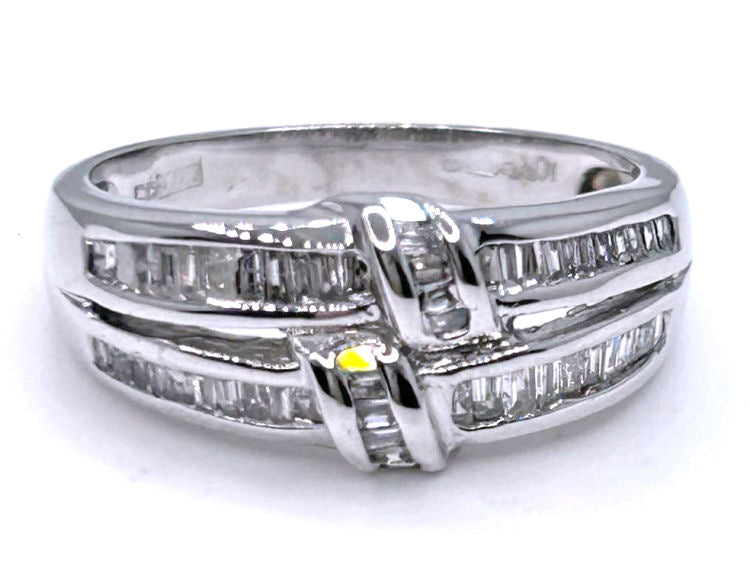0.41ct Diamond Ring in 10K White Gold