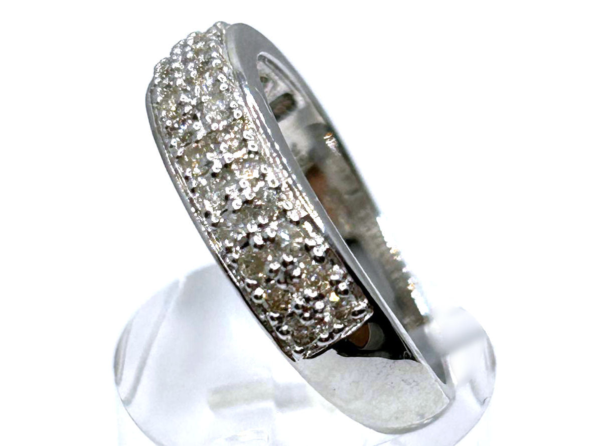 0.51ctw Diamond Set in 18K White Gold Ring