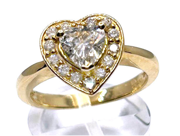 1.00ct Diamond Solitaire Ring in 14K Yellow Gold