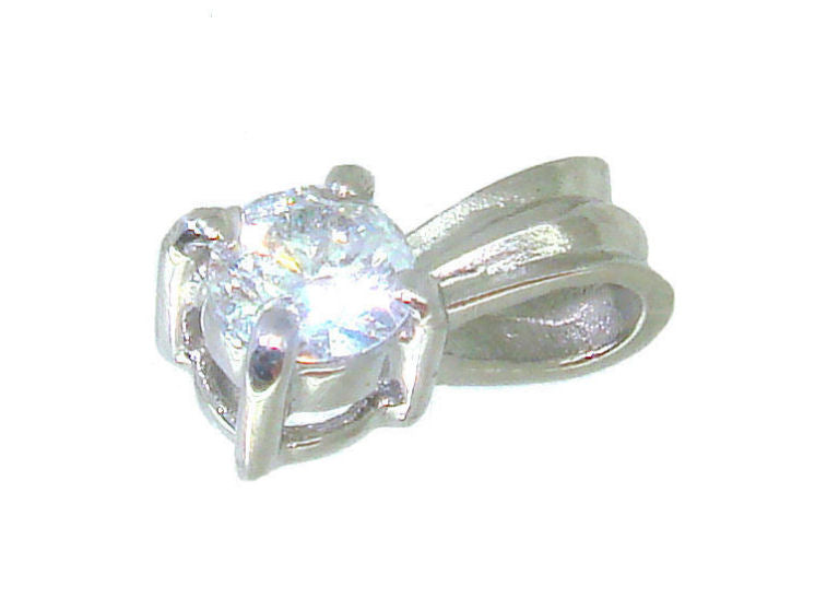 0.25ct Diamond Necklace in 14K & 18K White Gold
