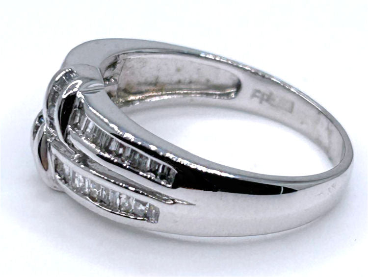 0.41ct Diamond Ring in 10K White Gold