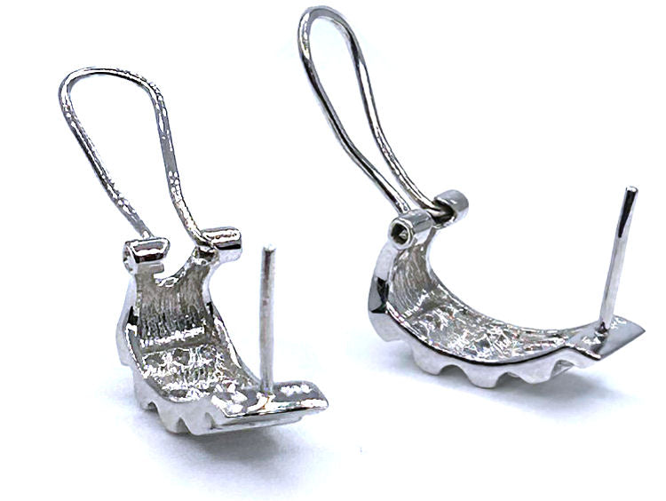 0.50ct Diamond Earrings in 10K White Gold