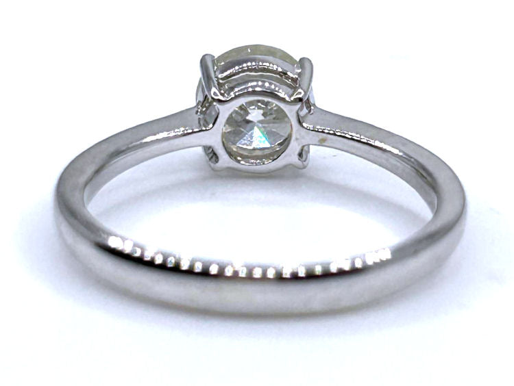 1.04ct Diamond Ring in 14K White Gold