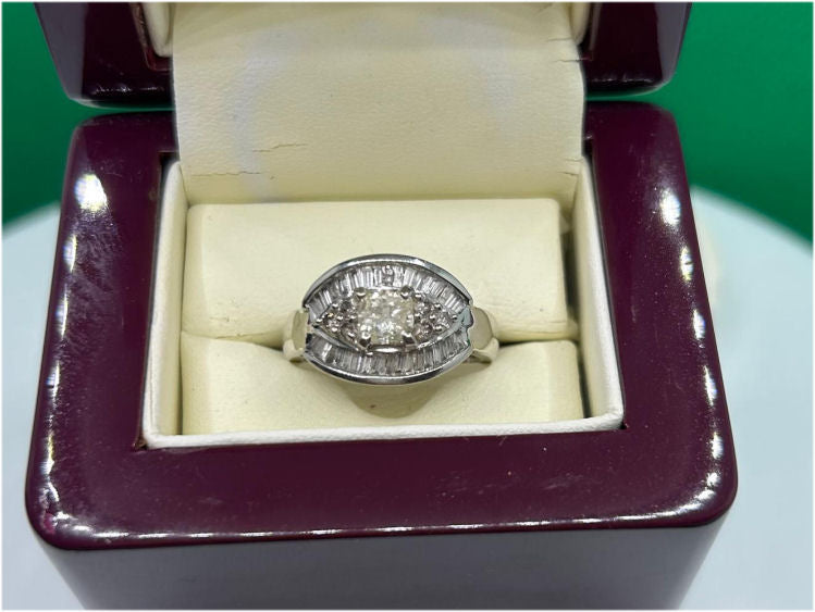 1.50ct Diamond Ring in 14K White Gold