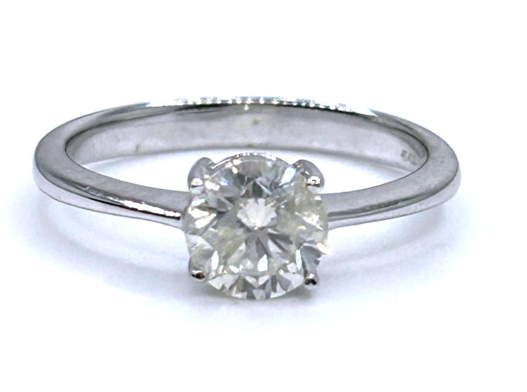 1.04ct Diamond Ring in 14K White Gold