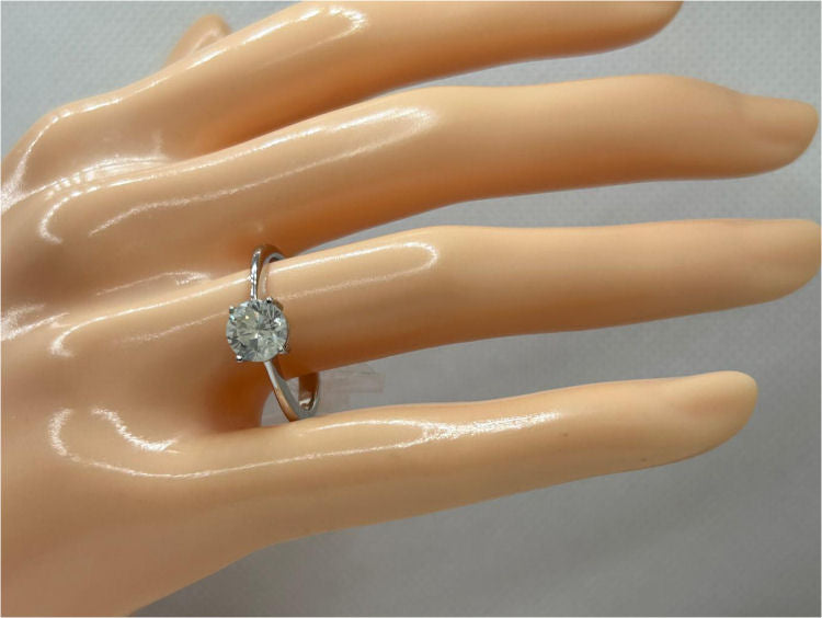 1.04ct Diamond Ring in 14K White Gold