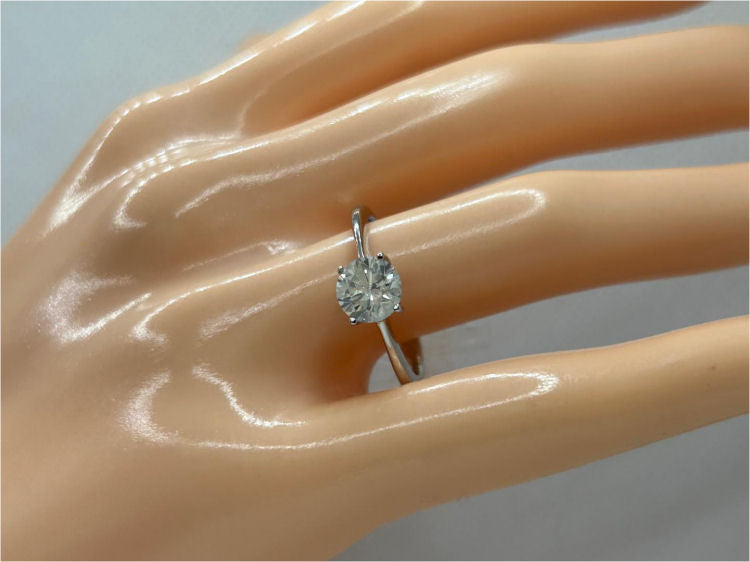 1.04ct Diamond Ring in 14K White Gold