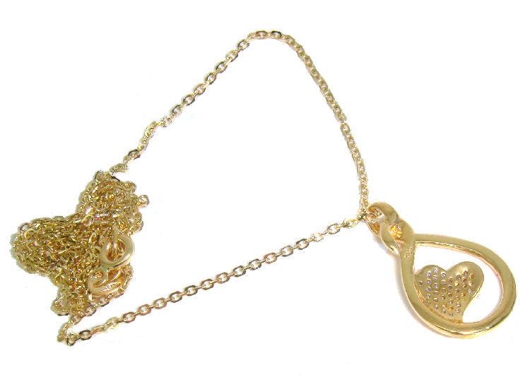 0.17ct Diamond Necklace in 18K Yellow Gold