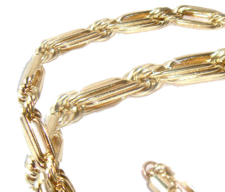 Twisted Necklace in 10K Yellow Gold