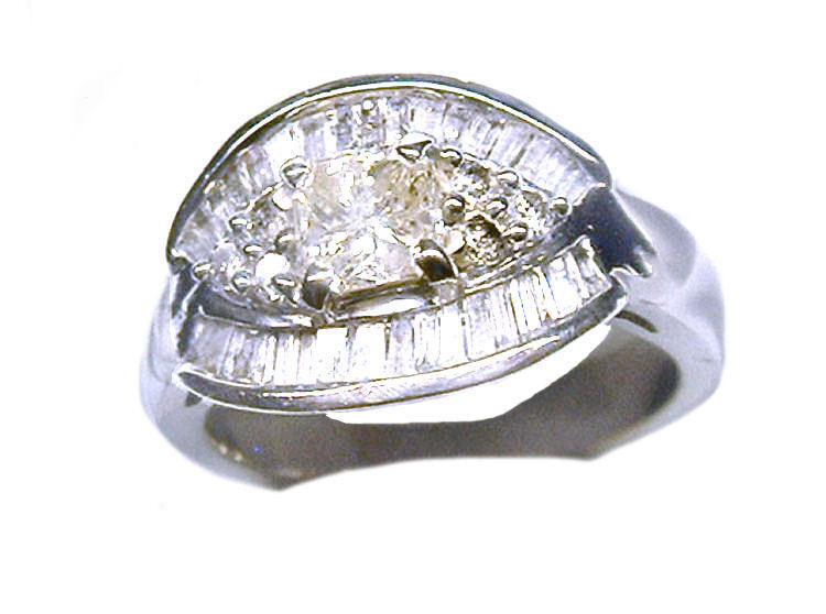 1.50ct Diamond Ring in 14K White Gold